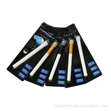 250mAh 500-puff disposable electronic cigarette,110x9.2mm